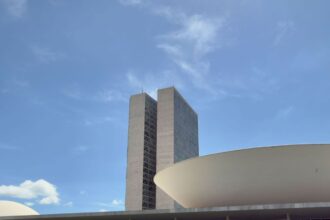 Urna eletrônica em eleição no Pará