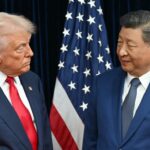O presidente dos EUA, Donald Trump, e o líder da China, Xi Jinping