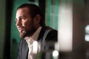 O banqueiro Daniel Vorcaro, do Banco Master, em dezembro de 2019