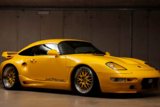 Gemballa Extremo amarelo baseado no Porsche 911 Type 993