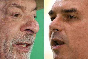 Eleitora registra voto em urna eletrônica