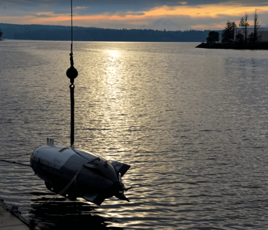 Drone submarino Dive-LD citado na captura pelo Irã