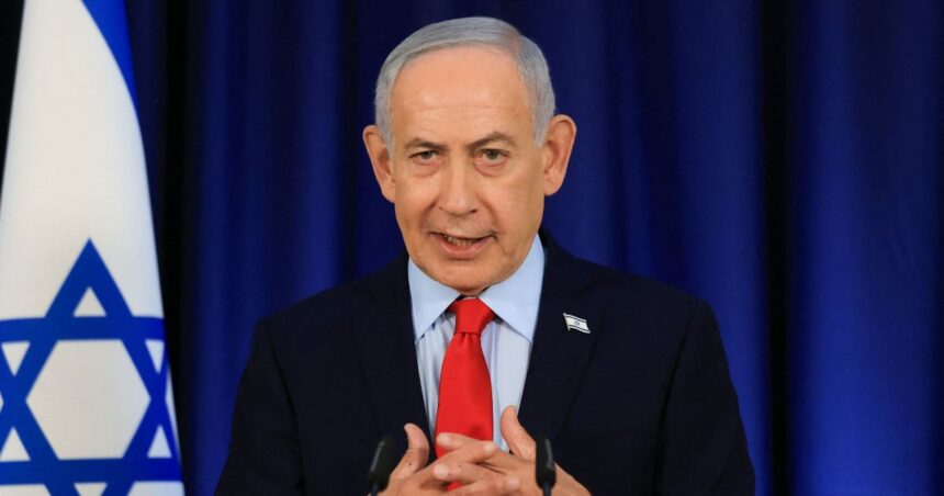 O primeiro-ministro de Israel, Benjamin Netanyahu, em Jerusalém, em 19 de março