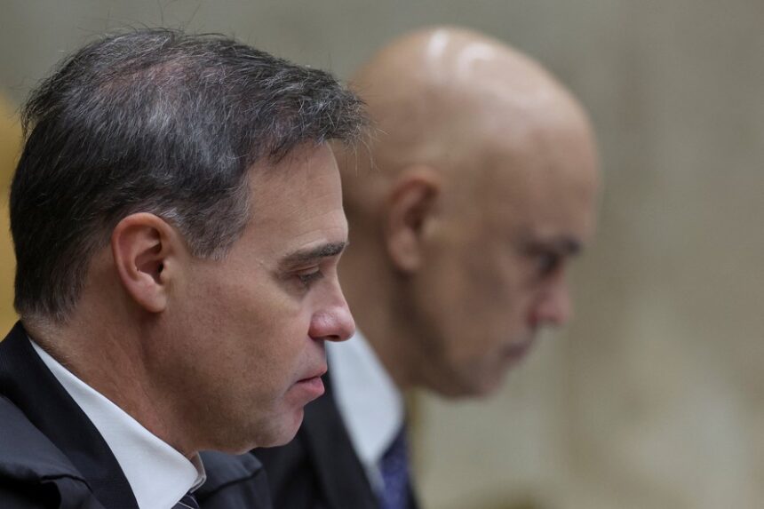 Plenário do Supremo Tribunal Federal durante sessão