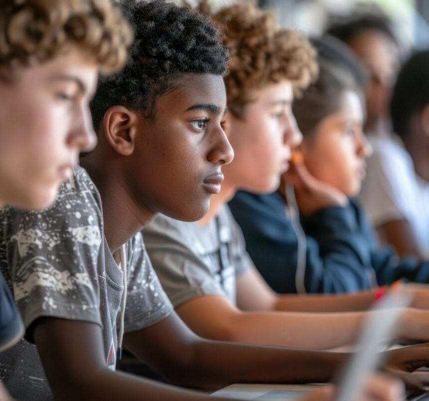 alunos-usam-computadores-em-escola-pública