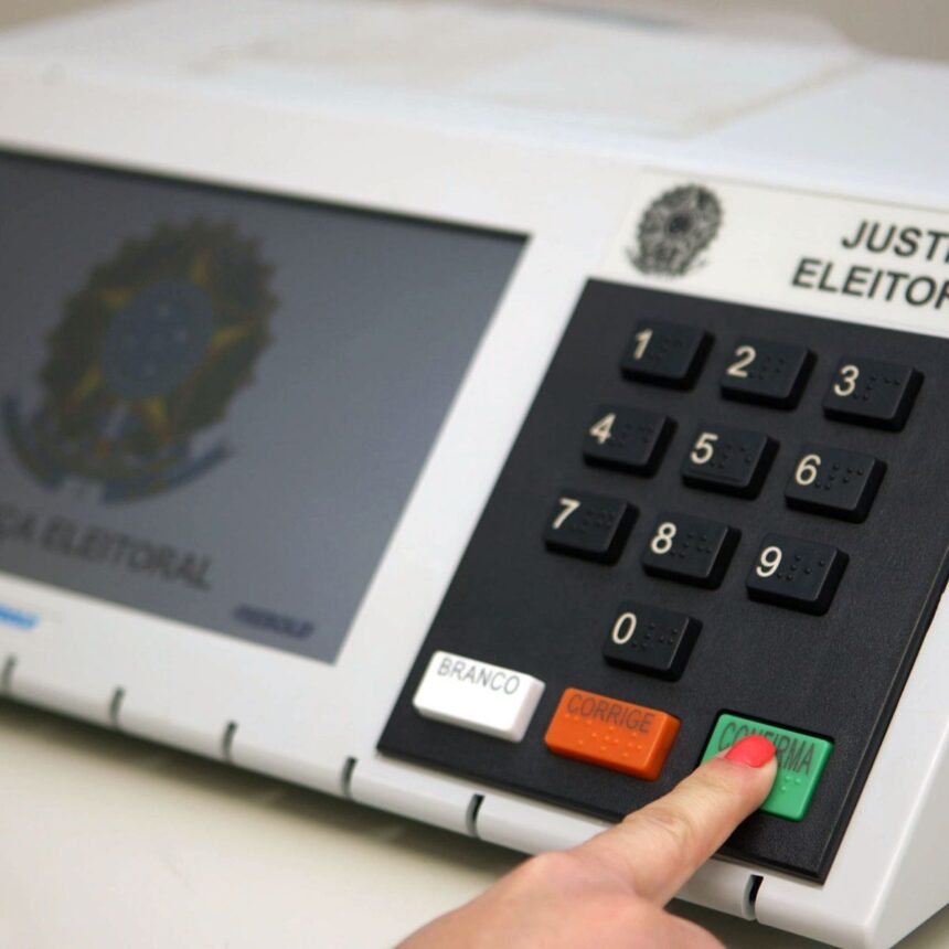 Urna eletrônica utilizada nas eleições brasileiras