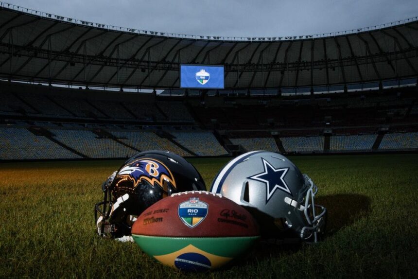 Dallas Cowboys e Baltimore Ravens se enfrentarão em setembro no Rio de Janeiro