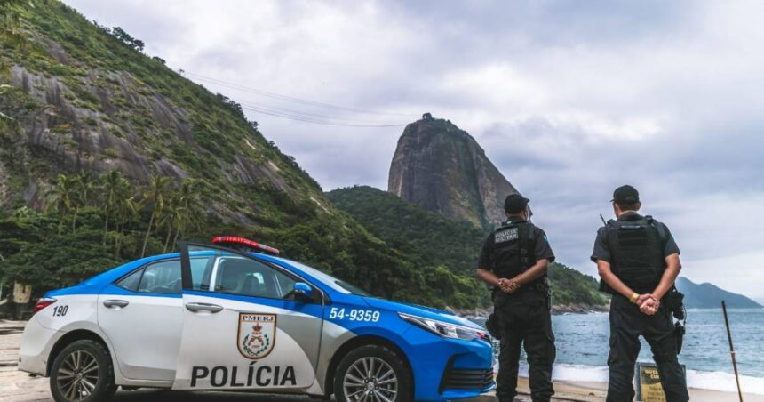 Carro da Polícia Militar do Rio de Janeiro (PMERJ)