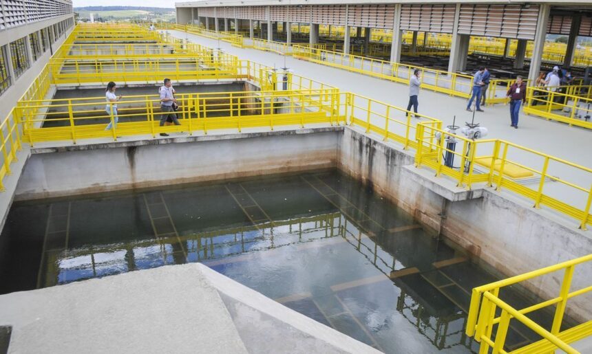 Infraestrutura de saneamento para abastecimento de água e coleta de esgoto