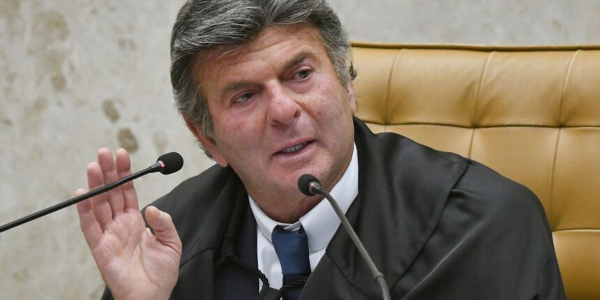 Ministro Luiz Fux nega Habeas Corpus a Robinho. Foto: Carlos Moura/SCO/STF