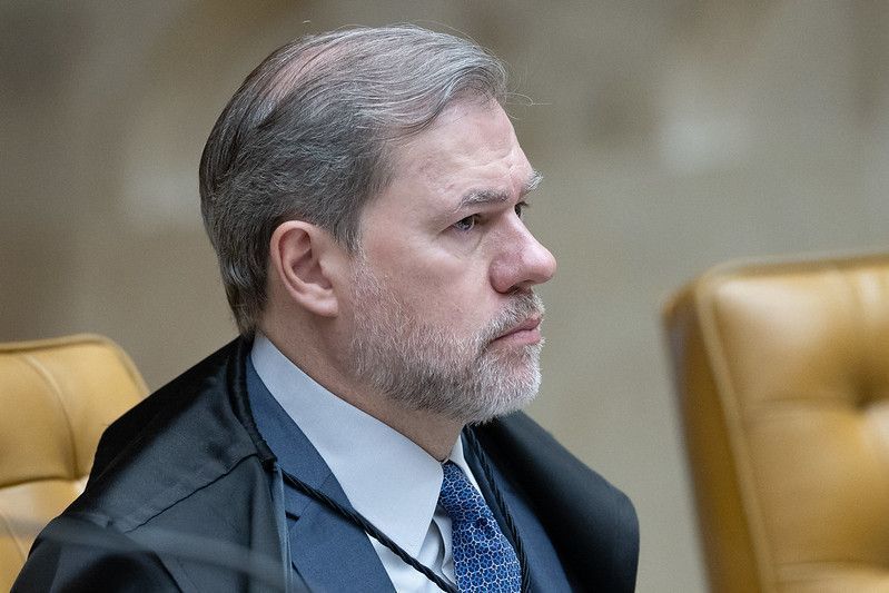 Ministro Dias Toffoli durante a Sessão Plenária realizada em 20 de junho de 2024