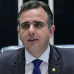 O senador Rodrigo Pacheco