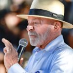 Presidente Luiz Inácio Lula da Silva em pronunciamento oficial