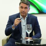 O senador e candidato à Presidência pelo PL (Partido Liberal), Flávio Bolsonaro