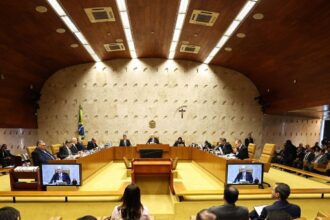 Fachada do edifício sede do Supremo Tribunal Federal em Brasília