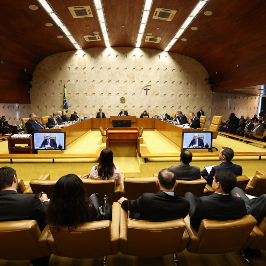 Fachada do edifício sede do Supremo Tribunal Federal em Brasília