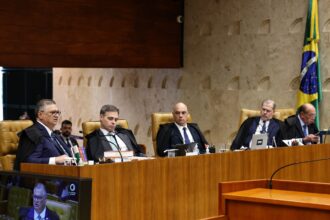 Fachada do prédio do Supremo Tribunal Federal em Brasília