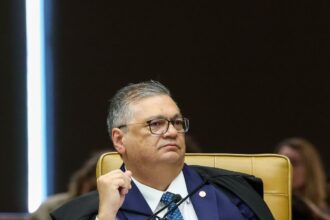 Ministra Cármen Lúcia em sessão do Supremo Tribunal Federal