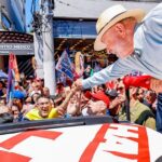 Presidente Luiz Inácio Lula da Silva durante entrevista.