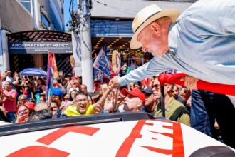 Presidente Luiz Inácio Lula da Silva durante entrevista.