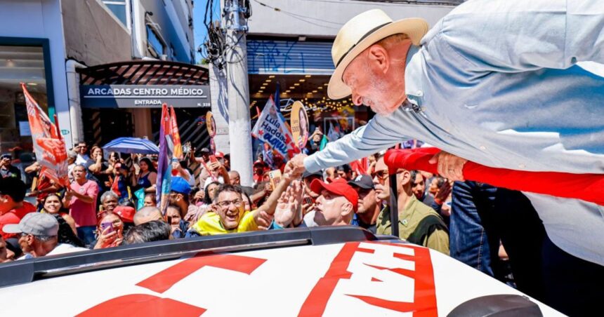 Presidente Luiz Inácio Lula da Silva durante entrevista.