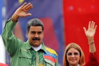 Nicolás Maduro e Cilia Flores