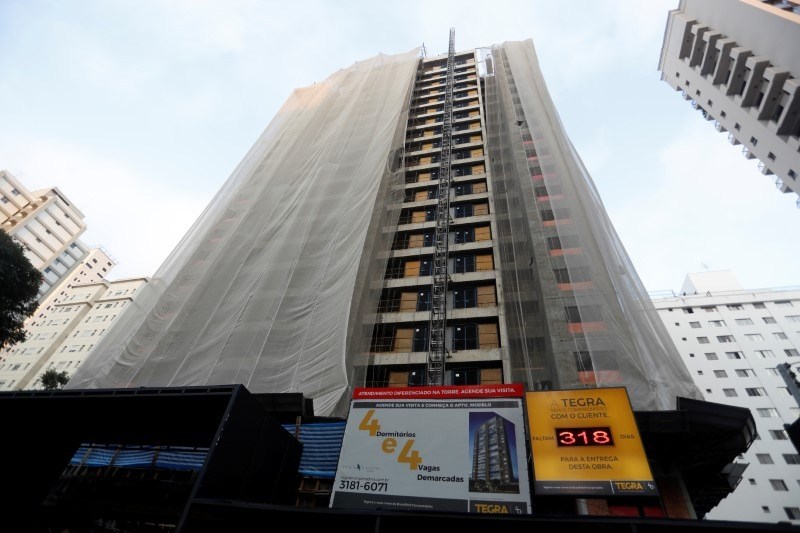 Edifício em construção em São Paulo (SP) 17/05/2018 REUTERS/Leonardo Benassatto