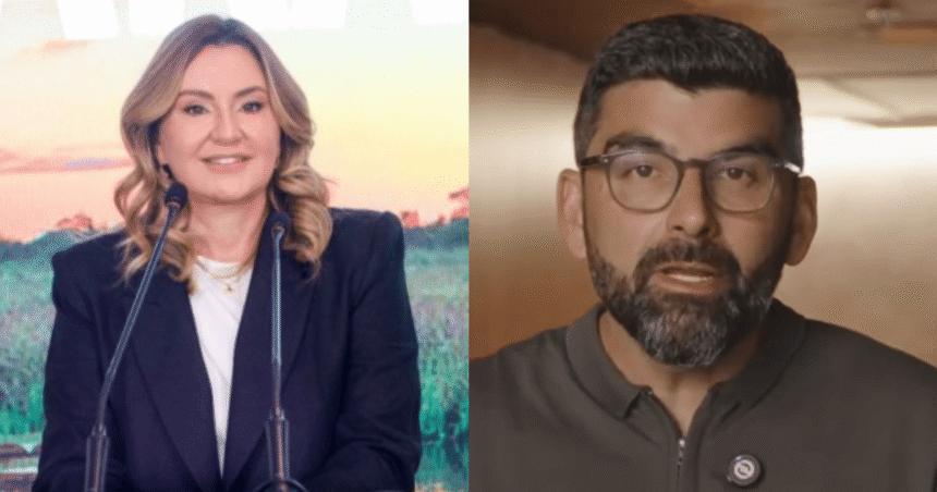 Urna eletrônica em seção de votação no Brasil