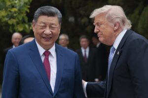 Trump recebe Xi Jinping em visita cercada por disputa de IA e jantar com big techs