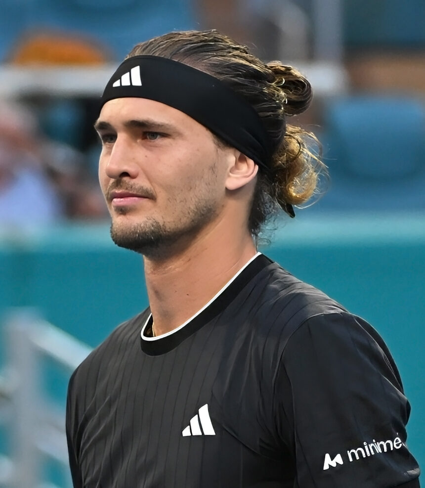 Alexander Zverev durante a temporada de 2026