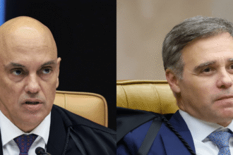 André Mendonça e Alexandre de Moraes, ministros do STF