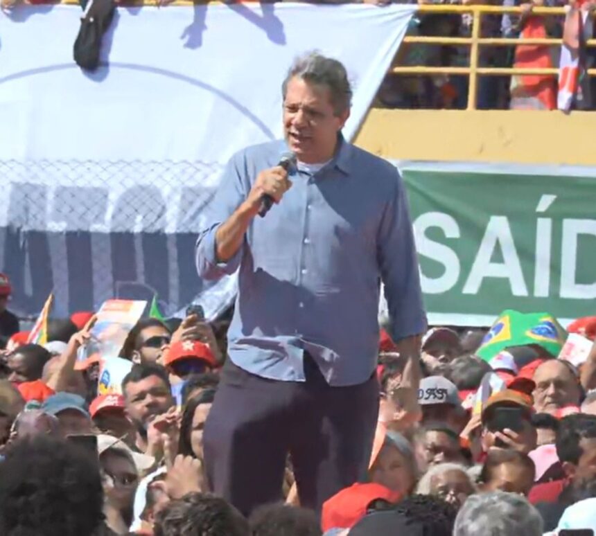 Fernando Haddad (PT), candidato ao governo de São Paulo