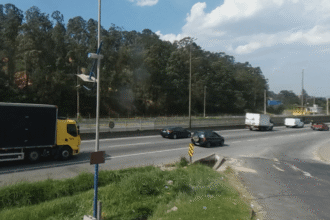 Trecho da rodovia Régis Bittencourt na BR-116