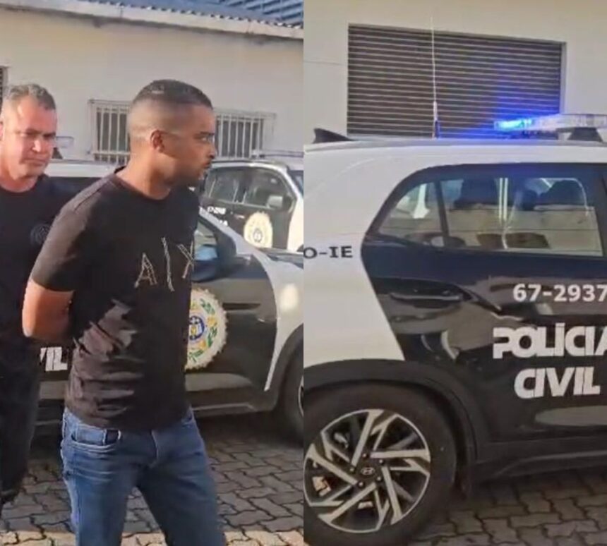 Prisão de investigado apontado pela polícia como liderança de facção
