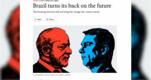 Economist critica Lula e Flavio Bolsonaro em editorial a menos de duas semanas das eleições