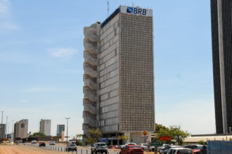 Edifício sede do BRB em Brasília
