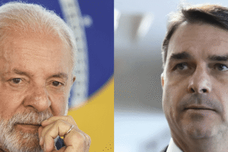 Urna eletrônica em contexto de eleição presidencial