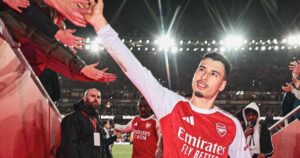 Martinelli defendeu o Arsenal por sete temporadas