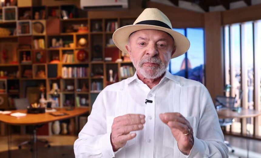 Lula faz pronunciamento sobre soberania nacional