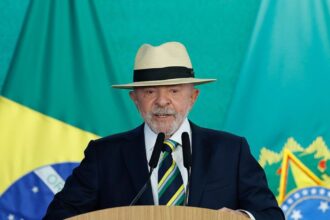 Presidente Luiz Inácio Lula da Silva em evento oficial