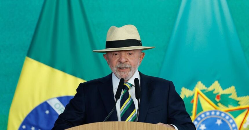 Presidente Luiz Inácio Lula da Silva em evento oficial