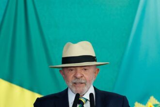 Presidente Luiz Inácio Lula da Silva em evento oficial.