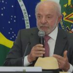 Presidente Luiz Inácio Lula da Silva durante reunião sobre bets no Palácio do Planalto