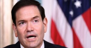 Marco Rubio em pronunciamento oficial
