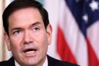 Marco Rubio em pronunciamento oficial