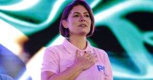 Michelle Bolsonaro em evento público