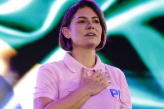 Michelle Bolsonaro em evento público
