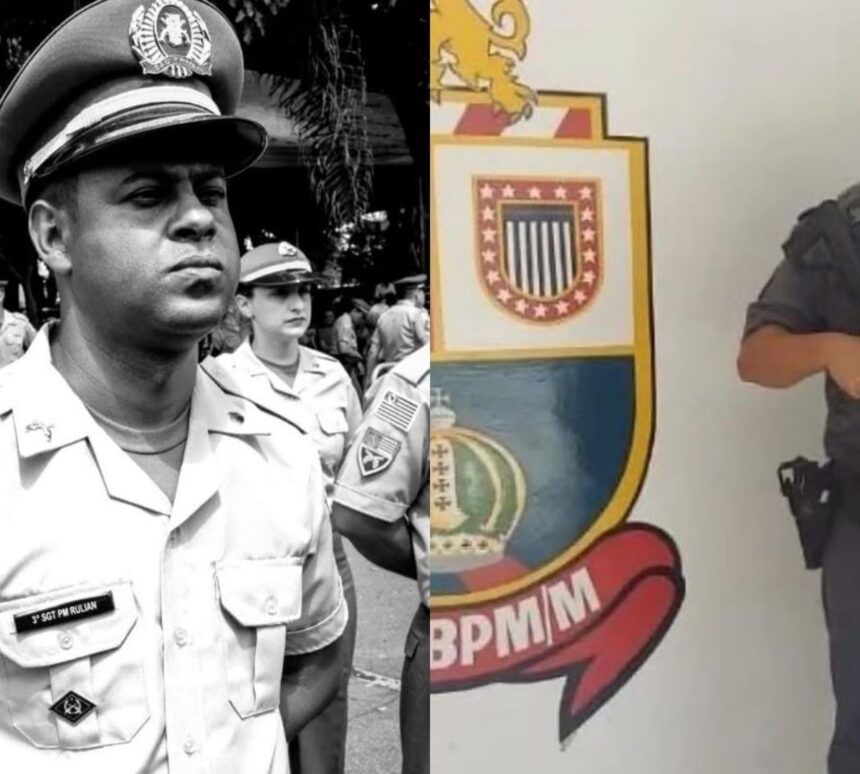 Fachada de prédio público ou viatura policial representativa de operações em São Paulo
