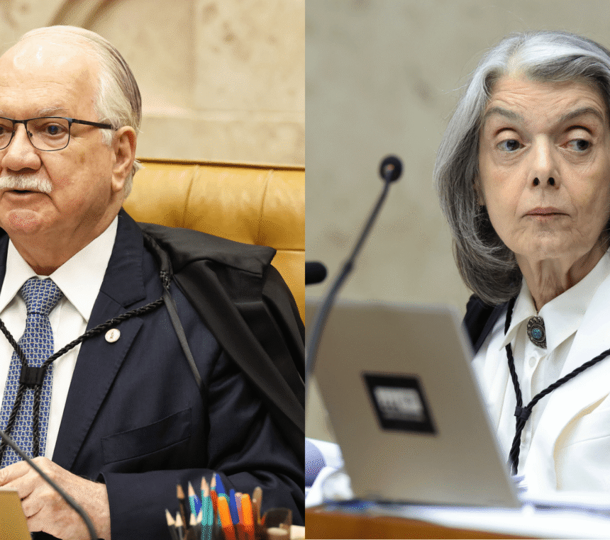 Fachin e Cármen Lúcia em articulação por trégua interna no Supremo Tribunal Federal