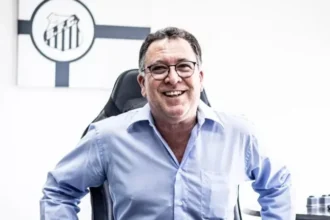 Marcelo Teixeira, presidente do Santos FC